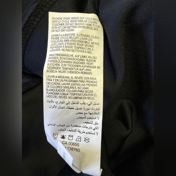 Michel Studio NWT Sleeveless Dress Plus Size Black Size 20 - Picture 9 of 9